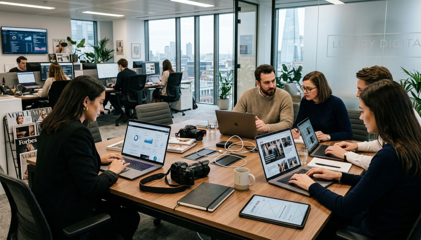 Quando o digital encontra o exclusivo: bastidores das notícias no setor de luxo